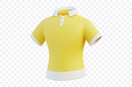 Visualização: Camisa polo de golfe