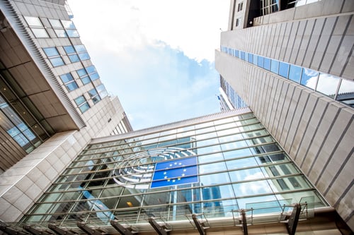 Preview: European parliament building in Brussels