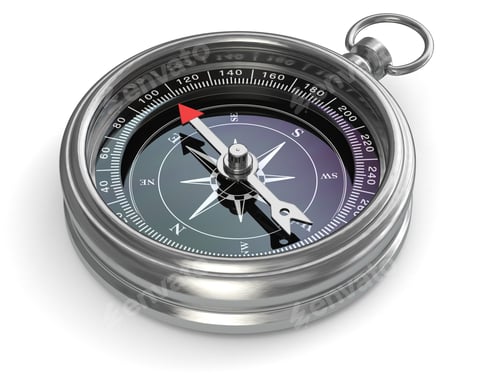 Preview: Silver compass