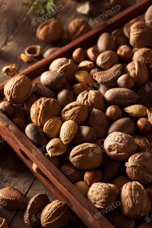 Preview: Assorted Mixed Organic Nuts