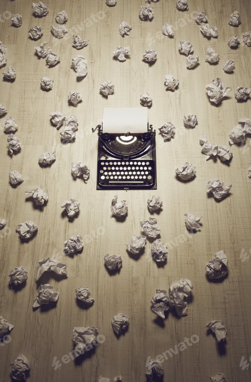 Preview: old typewriter