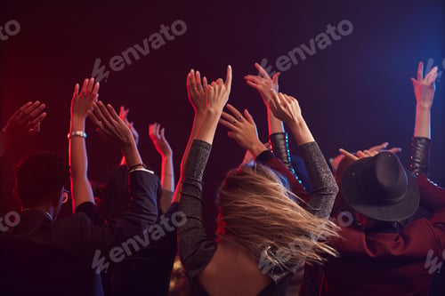 Preview: Dancing Crowd in Nightclub