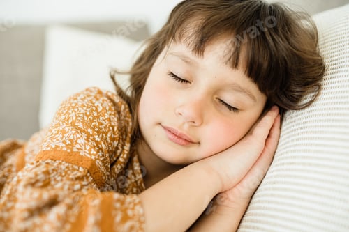 Preview: Calm child relax at home