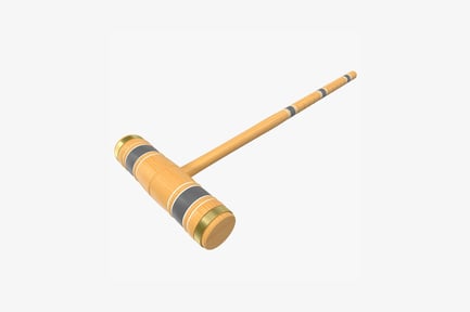 Preview: Baseball bat with longitudinal stripe and banded handle