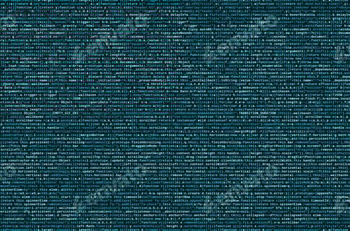 Preview: Writing programming code on laptop
