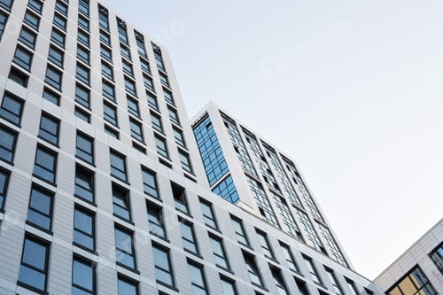 Preview: modern glass building skyscrapers of business center