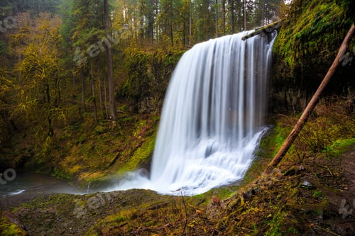 Preview: Middle North Falls At Silver Falls State Park, Oregon