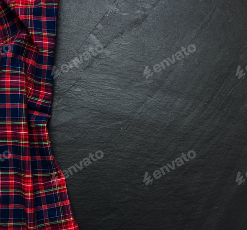 Preview: Checkered napkin
