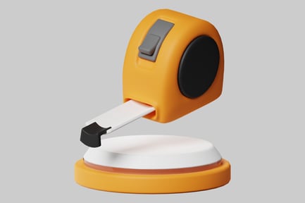 Preview: Cartoon Style Retractable Tape Measure