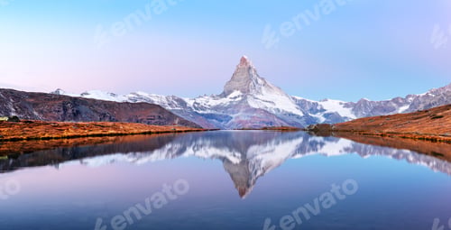 Preview: Matterhorn peak on Stellisee lake