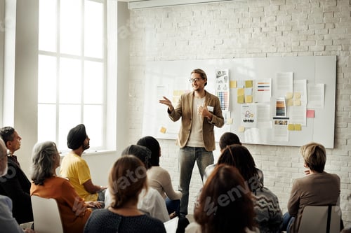 Preview: Conference Office Worker Colleagues Meeting Team Concept