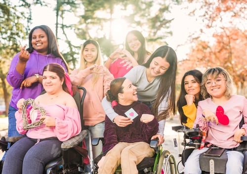 Preview: Group of Women Smiling in an Urban Park