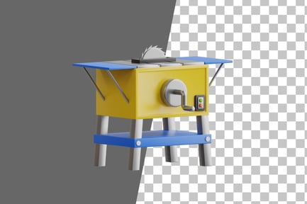 Preview: Table Saw 3D Icon