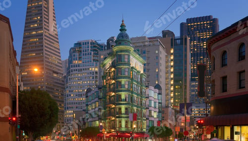 Preview: Financial district, San Francisco, California, USA