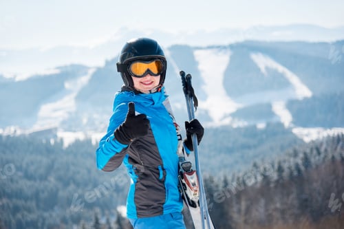 Preview: Skier in the mountains