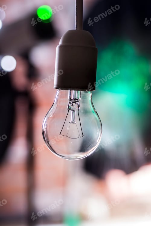 Preview: light bulbs bokeh