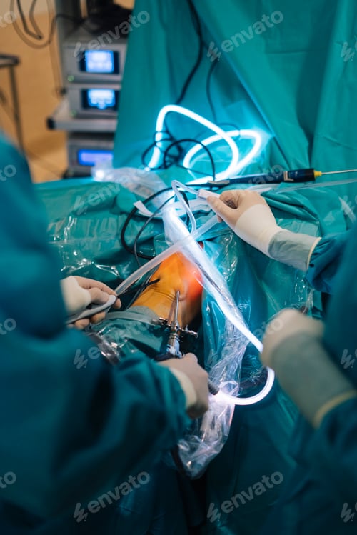 Preview: Team of surgeons operating in the hospital