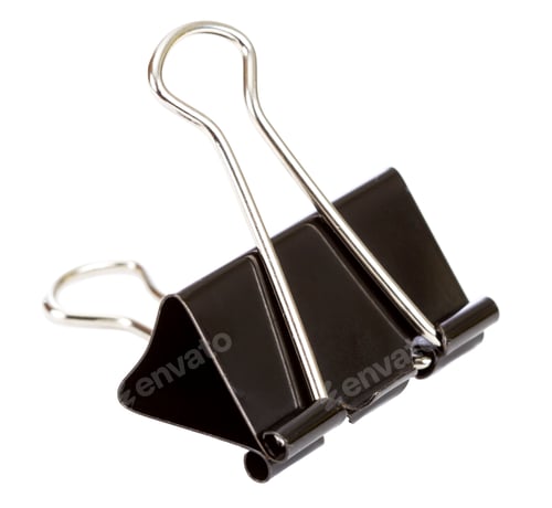 Preview: Black Paper clip