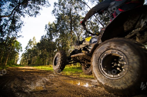 Preview: Quad rider jumping