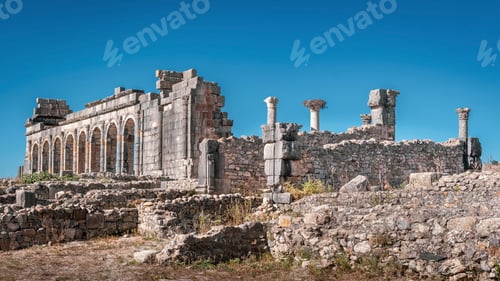 Preview: Ancient remains in Volubilis, Morocco
