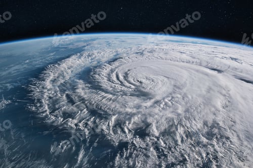 Preview: Super Typhoon, tropical storm, cyclone, hurricane, tornado, over ocean. Weather. Hurricane