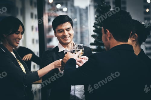 Preview: Business People Party Celebration Success Concept