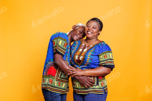 Preview: Husband putting head on wife shoulder