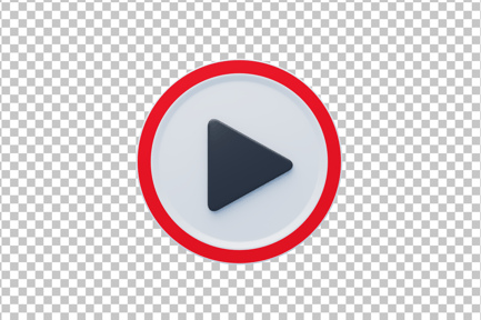 Preview: Play Online Video 3D Icon