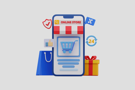 Preview: Online Shopping App with Cart