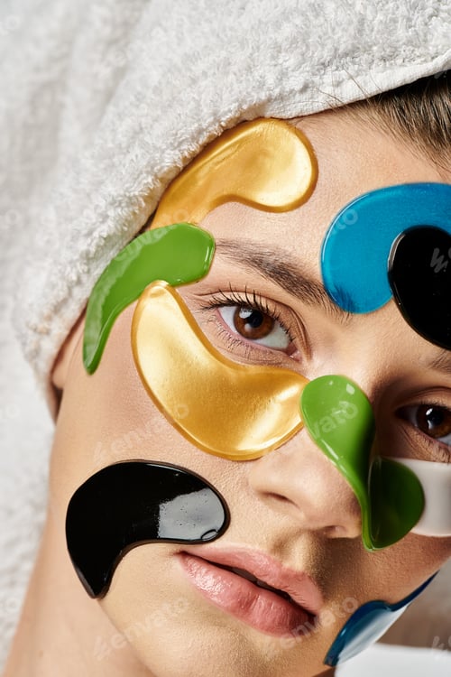 Preview: Serene Woman Preparing for Bedtime