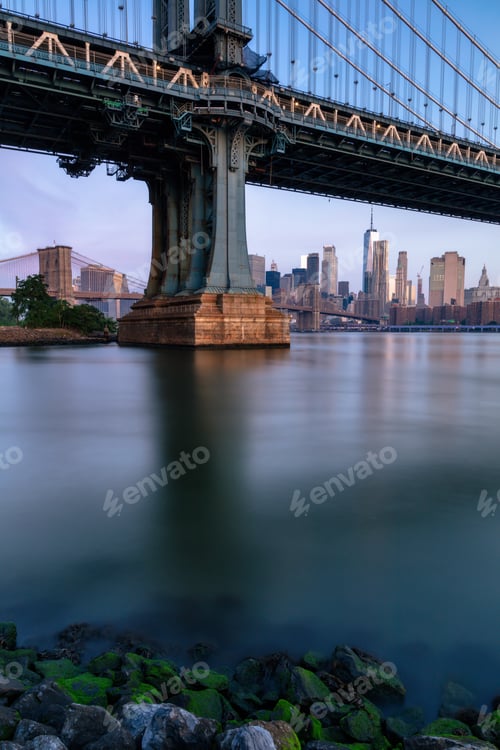 Preview: Manhattan bridge at sunrise