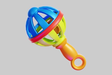 Preview: Baby rattle toy