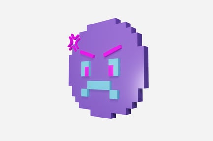 Preview: Emoji Pixel 3D Illustration