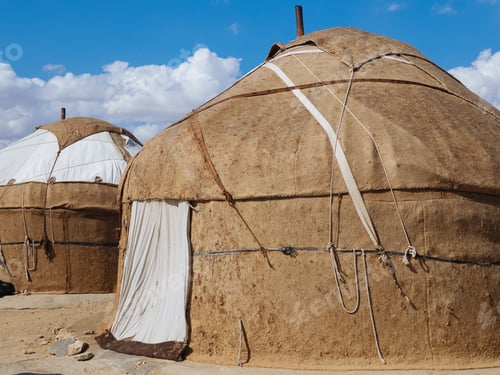 Preview: Traditional yurta houses of nomads