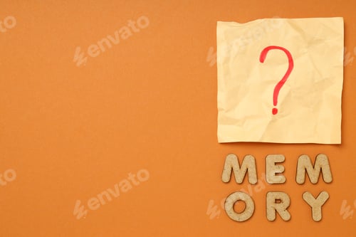 Preview: Concept of problems with memory, amnesia, space for text
