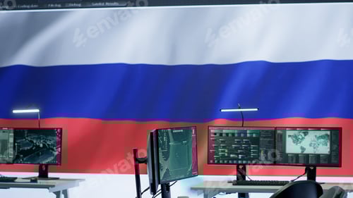 Preview: Russian military headquarters with high tech equipment to gather intelligence