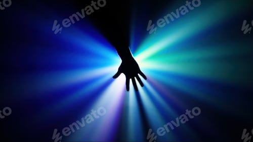 Preview: Hand is Reaching to Eternal Light Beam Rays