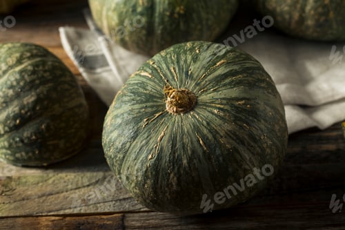 Preview: Raw Green Organic Kabocha Squash