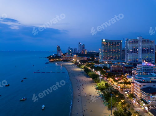 Preview: Sea, beach for travel background, Thailand. Nature landscape.