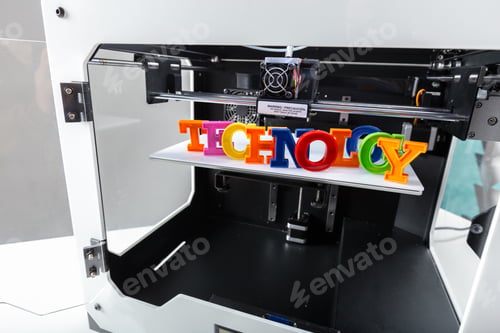 Preview: 3d printing in progress