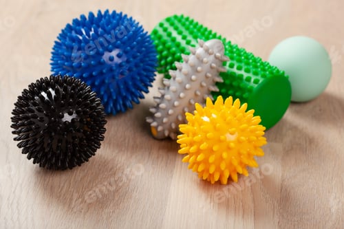 Preview: massage rubber balls for self massage and reflexology
