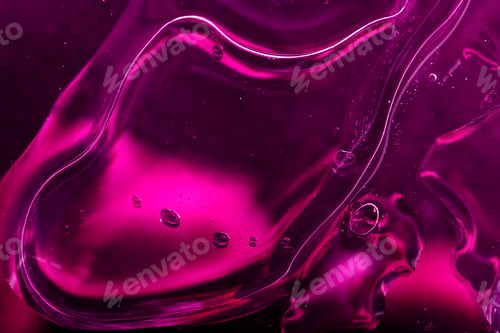 Preview: Neon pink floating liquid background