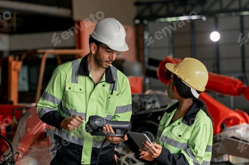 Preview: Robotic technician enable welding and lifting automation with reliable, self-checking control panel