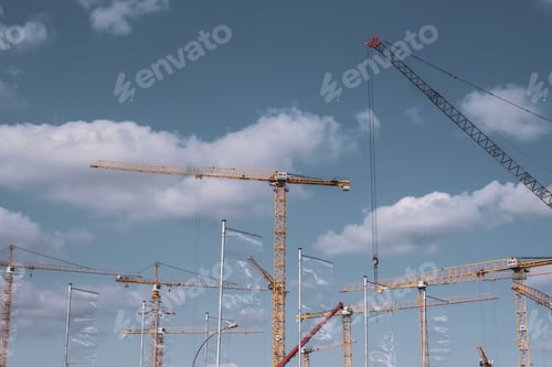 Preview: A sky full of construction cranes