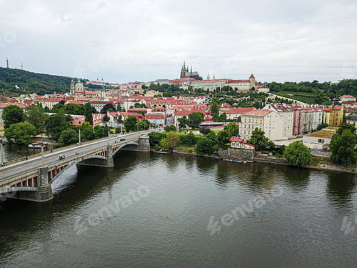 Preview: Prague old castle view