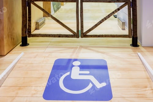 Preview: Access adapted for people with movement disabilities, indicated with a wheelchair icon.