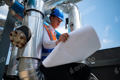Preview: Engineers inspect the completed air conditioning and water systems to continue verifying
