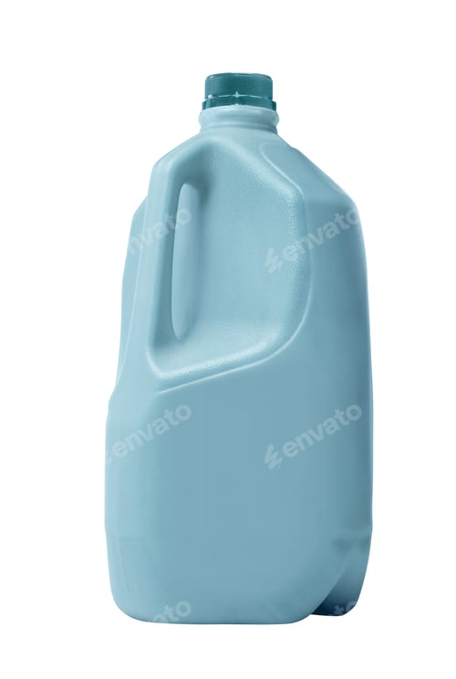 Preview: plastic bottles of cleaning products
