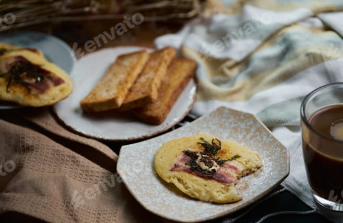 Preview: Bacon pancake serving for cozy morning