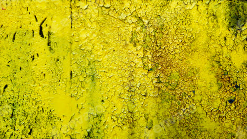 Preview: Weathered yellow painted wall close-up texture